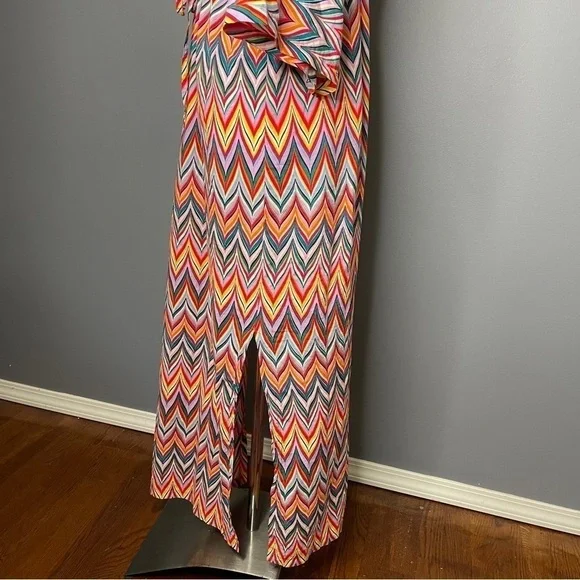 Lull Fama lightweight multi color maxi dress size Large - Picture 6 of 10